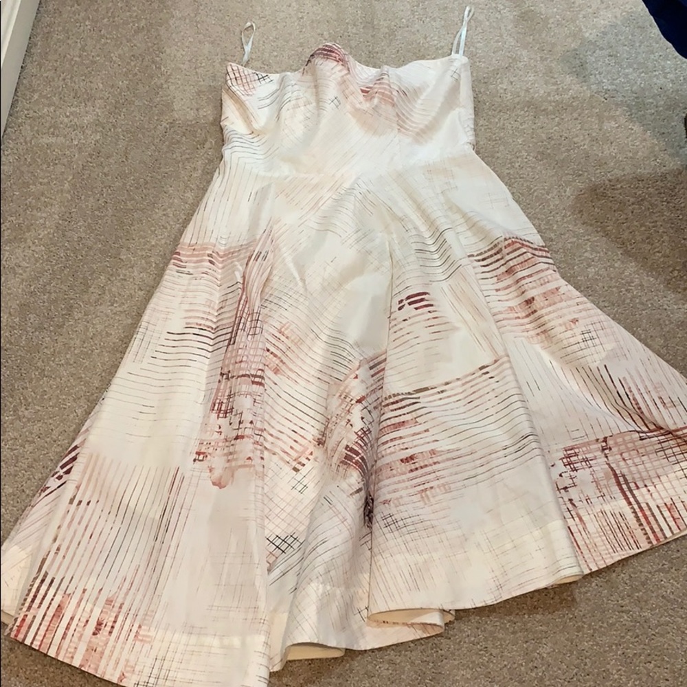 Strapless dress